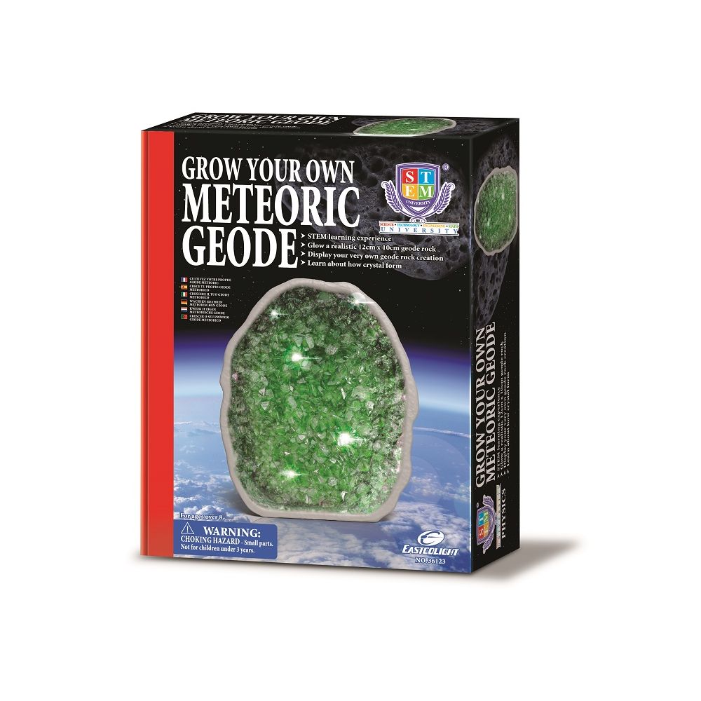 Комплект Eastcolight - Разработи своя собствен кристал Meteoric Geode, Зелен