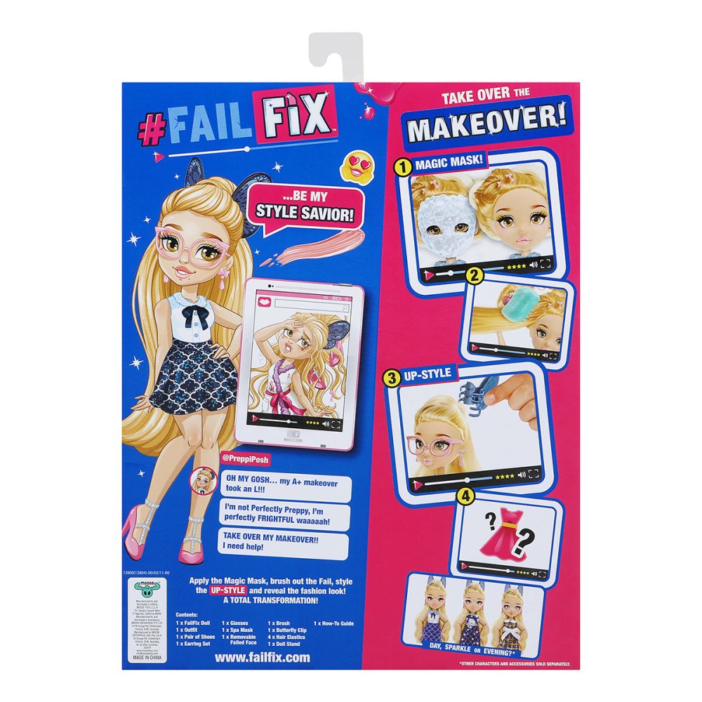 Кукла Fail Fix Makeover S1, PreppiPosh | Toyzz Shop
