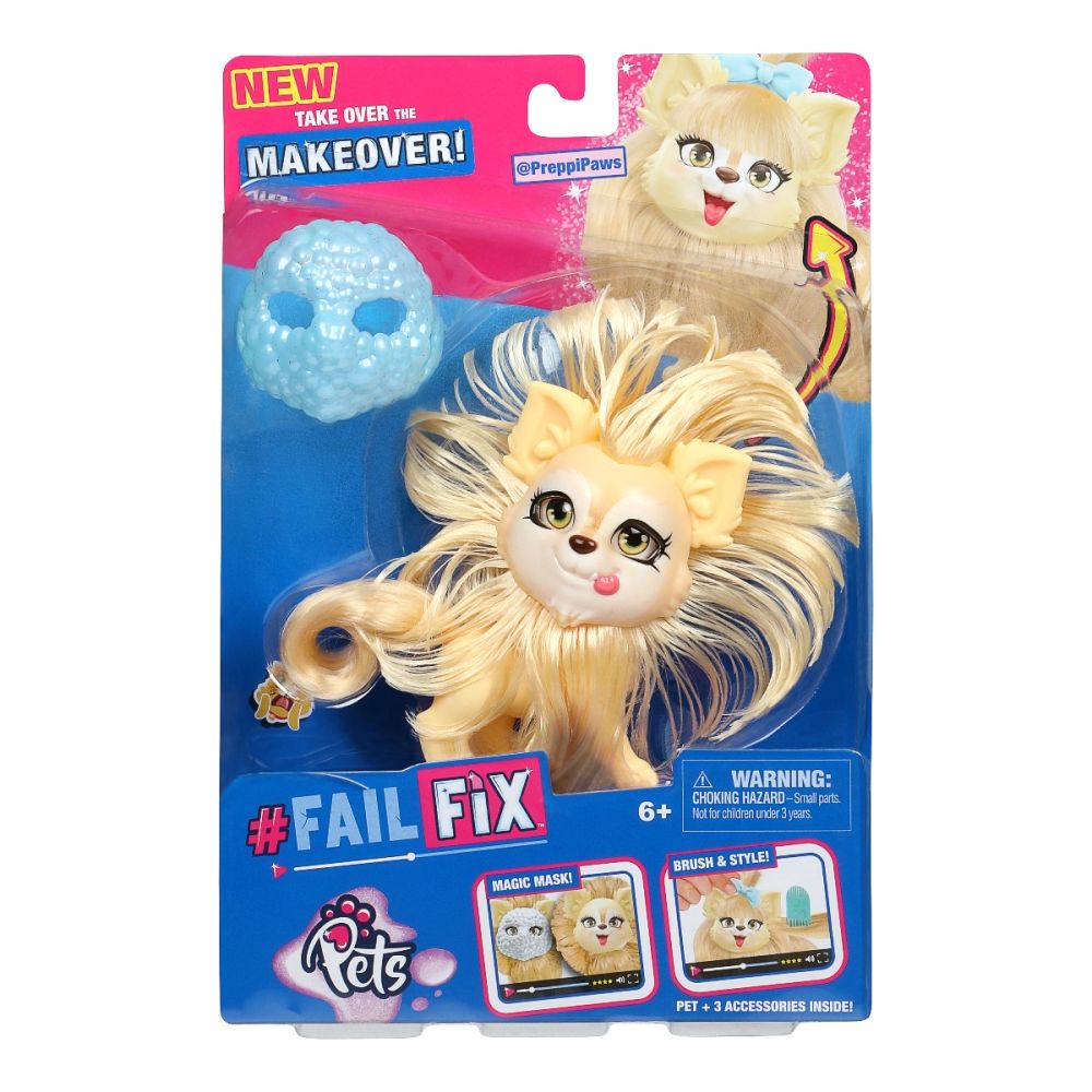 Кукла Fail Fix Makeover Pets S2, PreppiPaws
