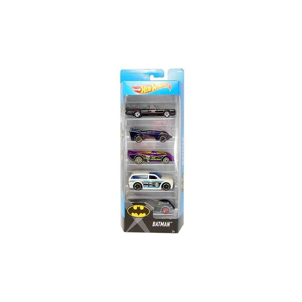 Комплект колички Hot Wheels, Batman, DVF92 (5 модела)