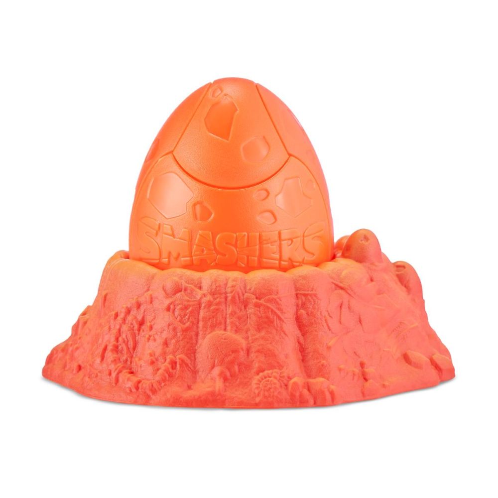 Фигурка изненада в яйце, Smashers, Mega Light Up Dino, Жълта, 21 см