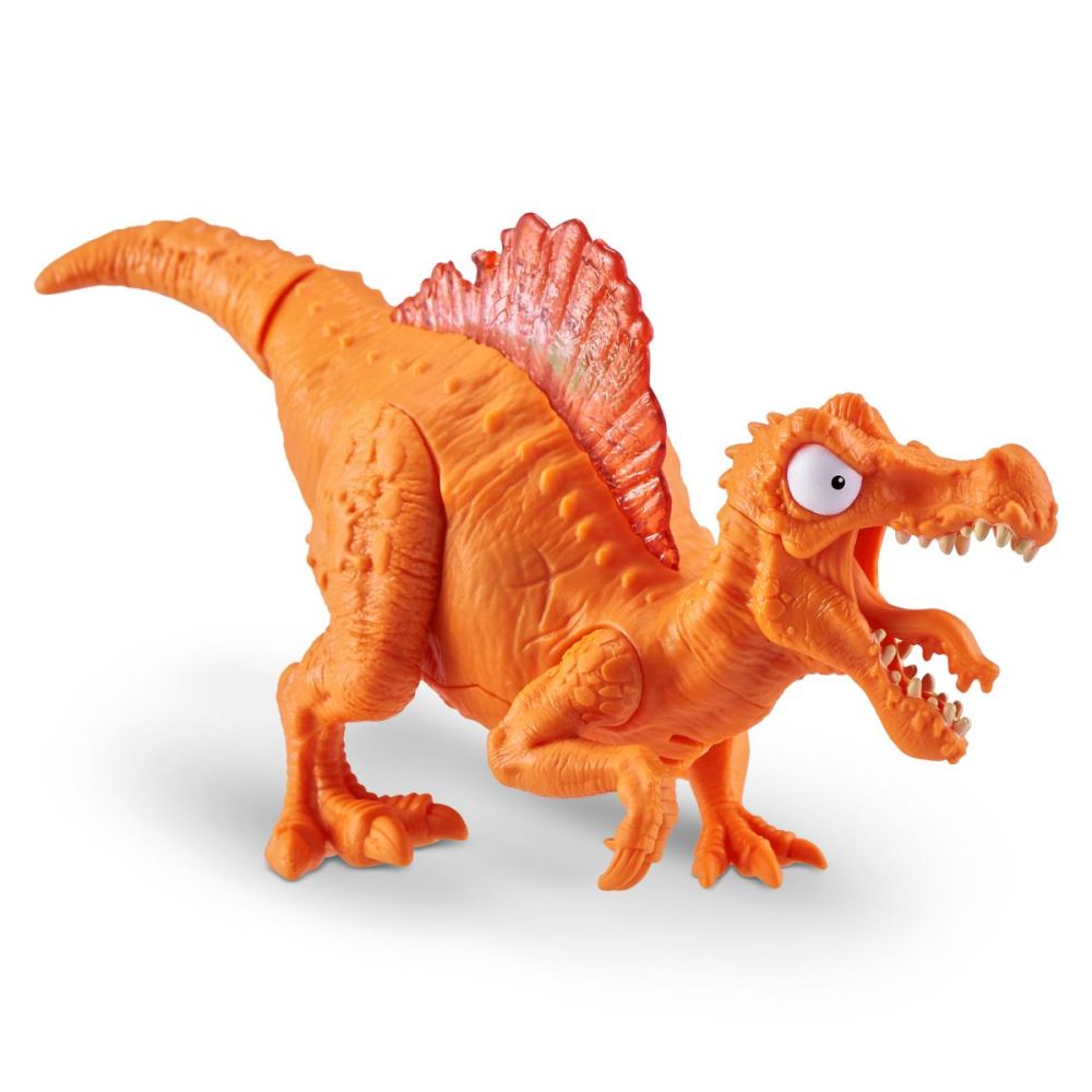 Фигурка изненада в яйце, Smashers, Mega Light Up Dino, Жълта, 21 см