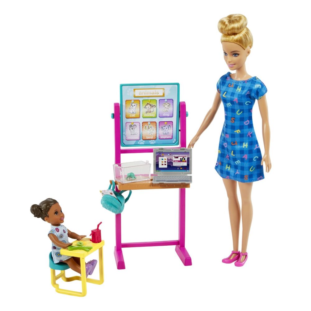 Комплект Barbie, Учителка с аксесоари, HCN19