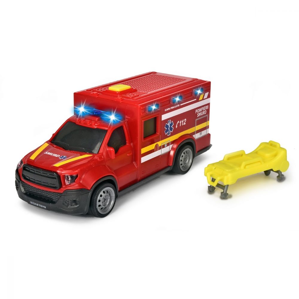 Пожарна кола Smurd Dickie Toys, 1:32