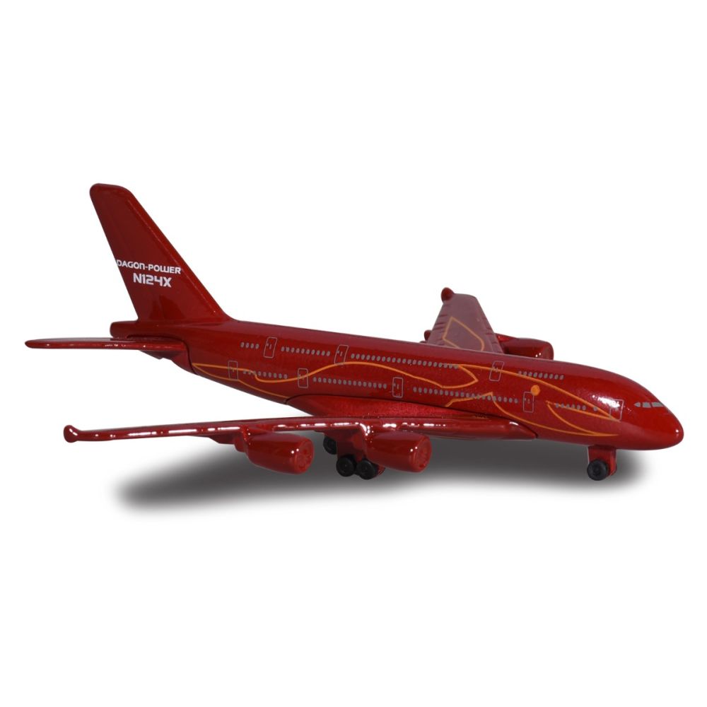Самолет Fantasy Airplane Majorette, Dragon Power, 13 см