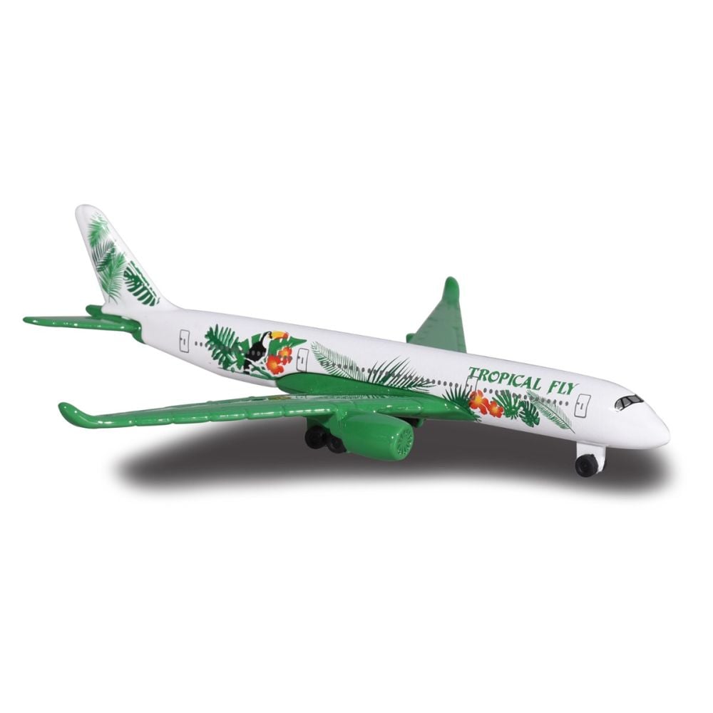 Самолет Fantasy Airplane Majorette, Tropical Fly, 13 см
