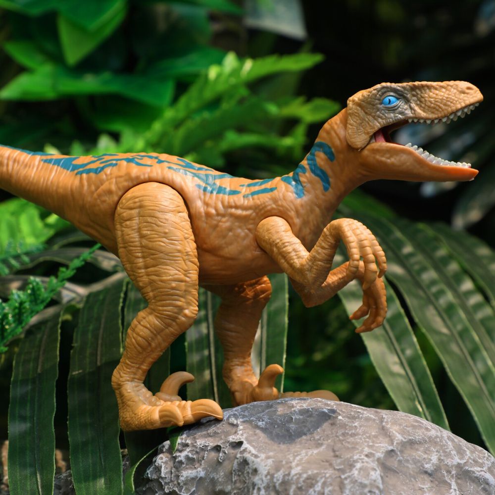 Интерактивна играчка Dinos Unleashed, Динозавър, Велоцираптор