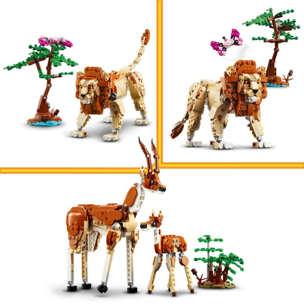 LEGO® Creator - Диви животни от сафари (31150)