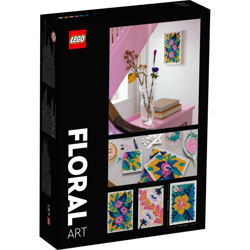 LEGO® Art -Изкуство от цветя (31207)