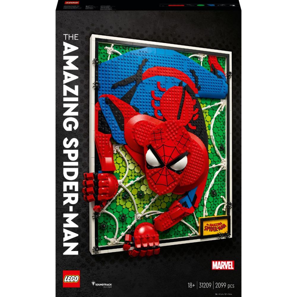 LEGO® Art - Невероятният Спайдърмен (31209)
