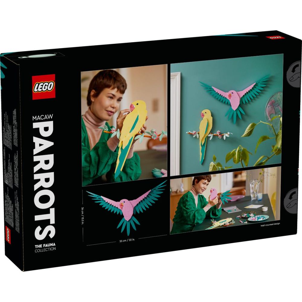 LEGO® Art - Колекция с фауна – папагал ара (31211)