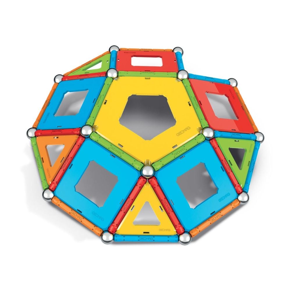 Игра с магнитна конструкция Geomag Confetti, 68 части