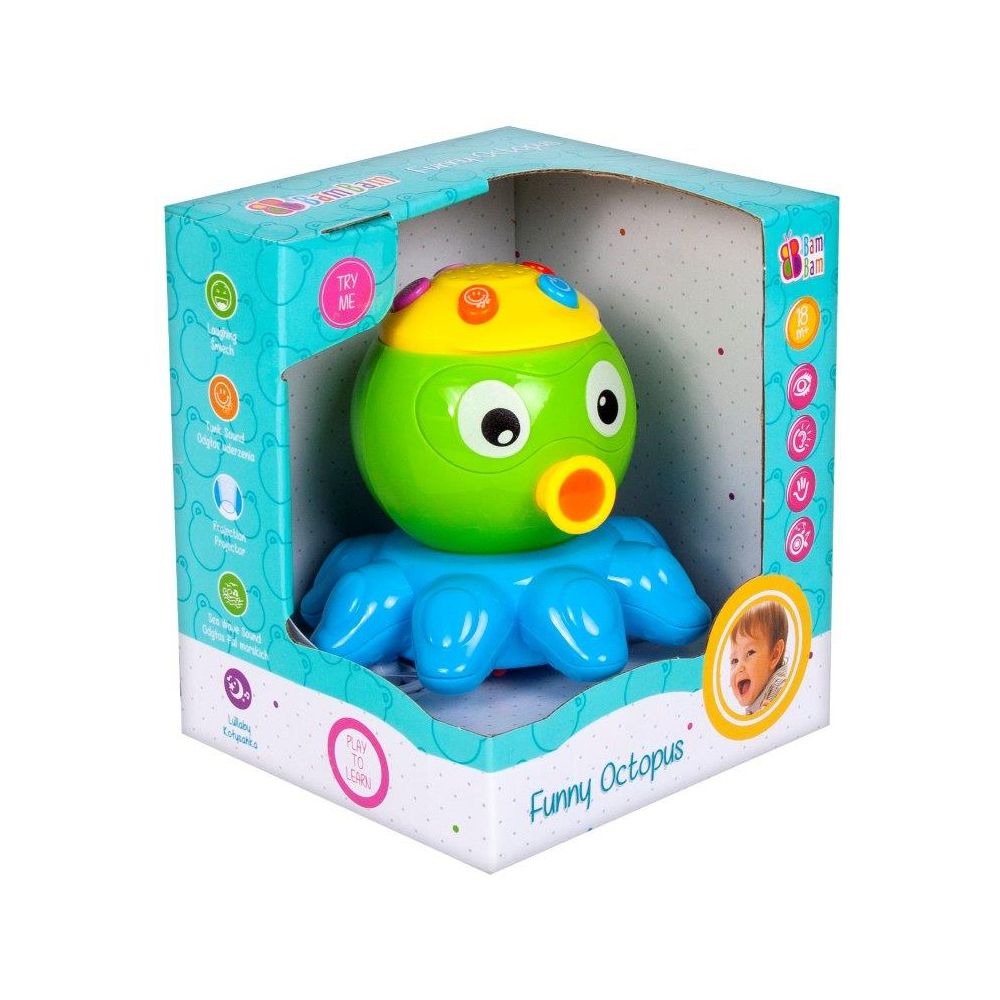 Бебешка играчка BamBam, Музикален октопод
