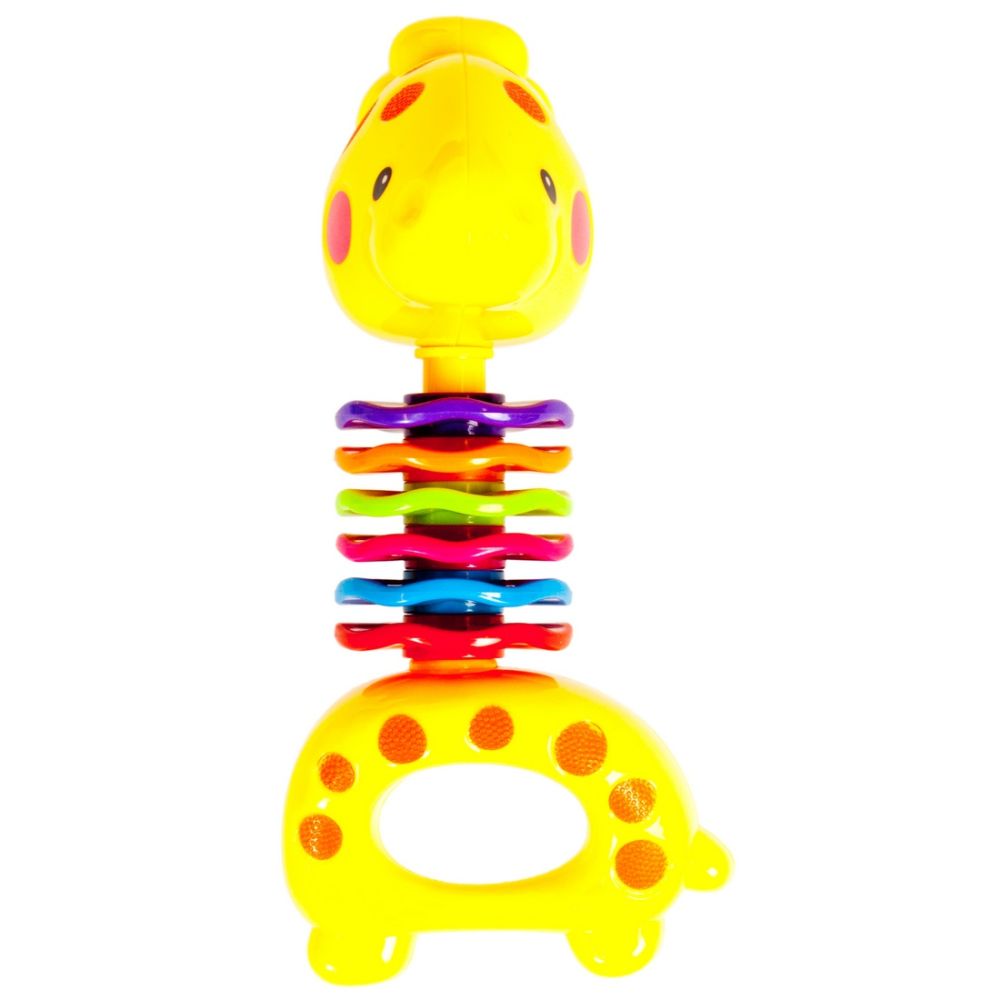 Бебешка играчка BamBam, Дрънкалка Жираф