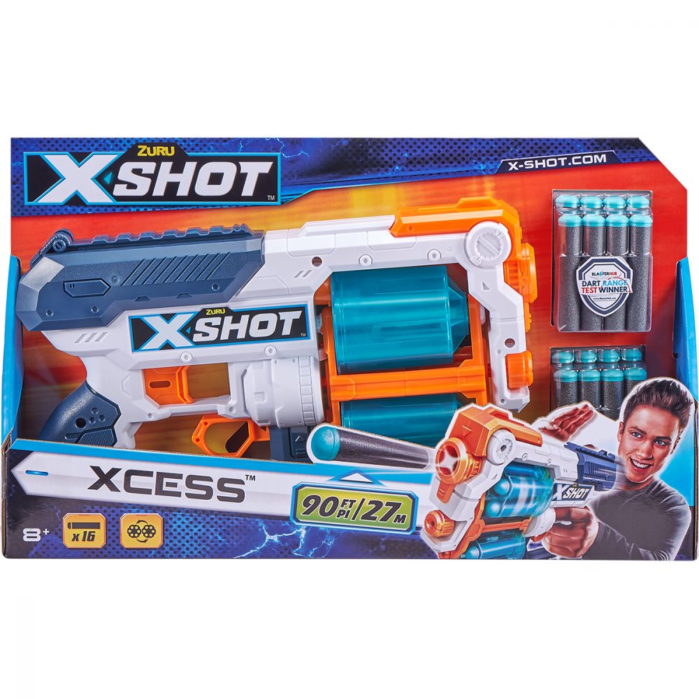 Бластер X-Shot Excel Excess TK 12, 16 снаряда