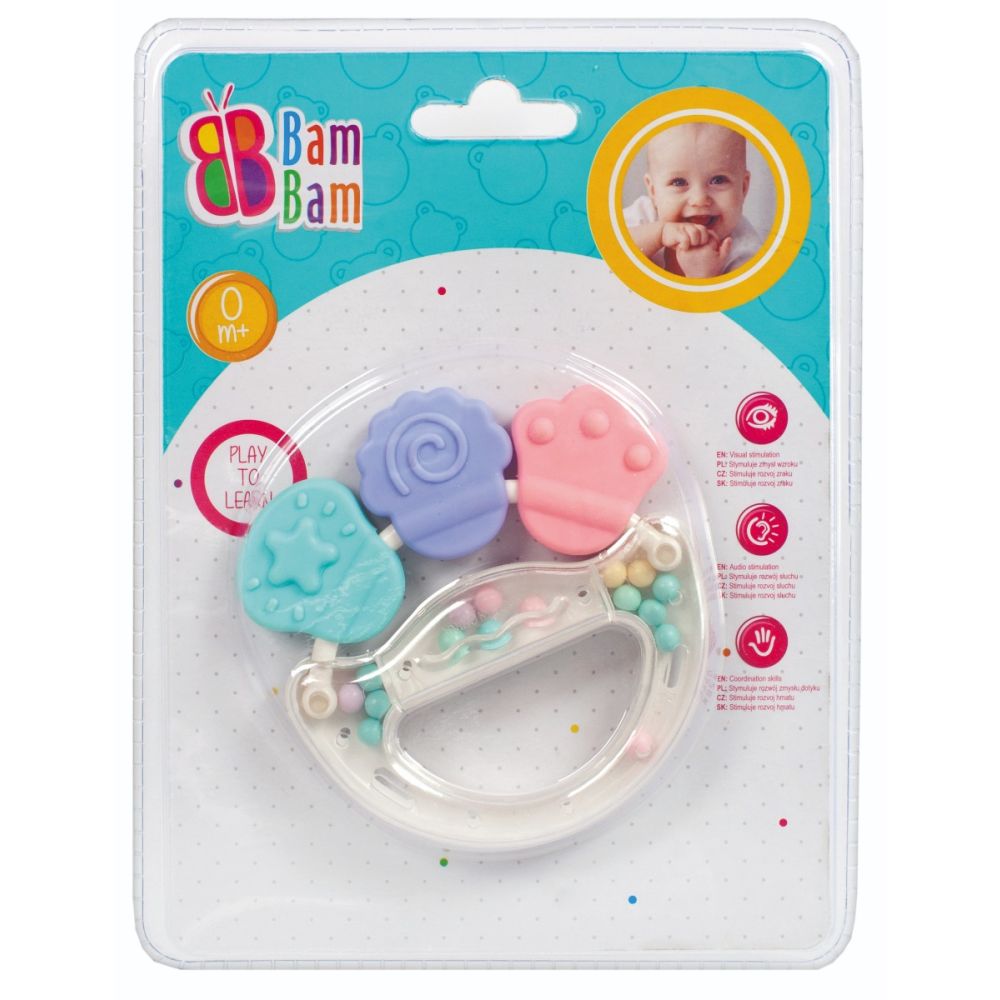 Бебешки играчки BamBam, Дрънкалка звънче