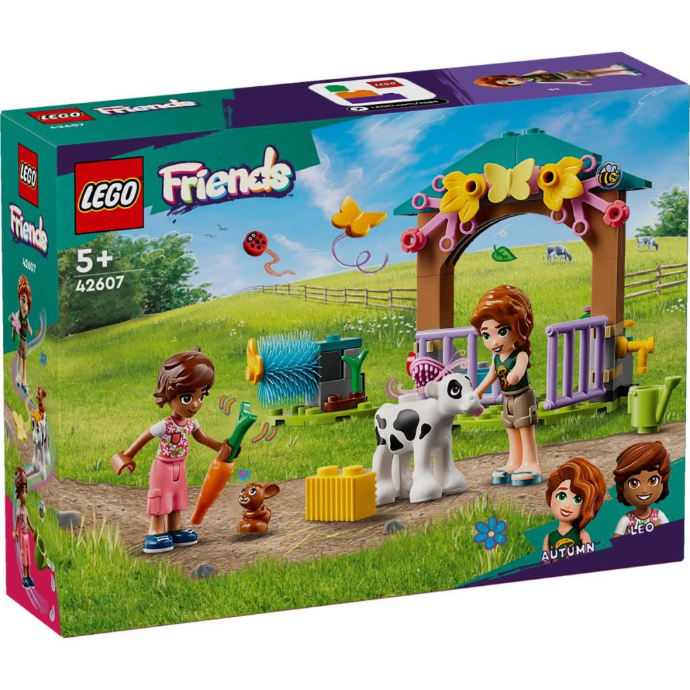 LEGO® Friends - Оборът на теленцето на Отъм (42607)