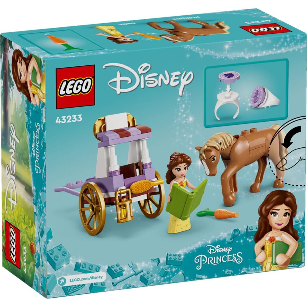 Lego® Disney Princess - Каляската на Бел (43233)