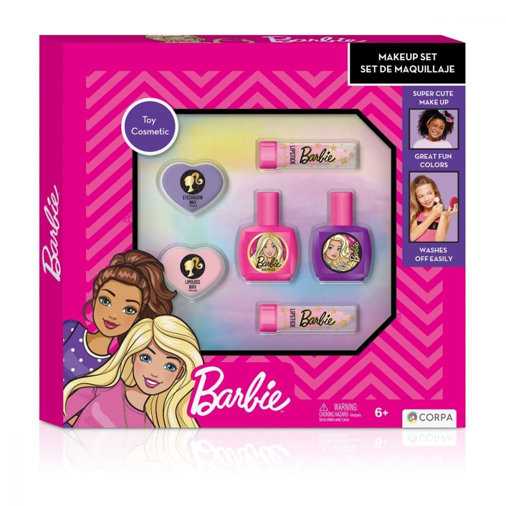 Козметичен комплект за нокти и грим Barbie