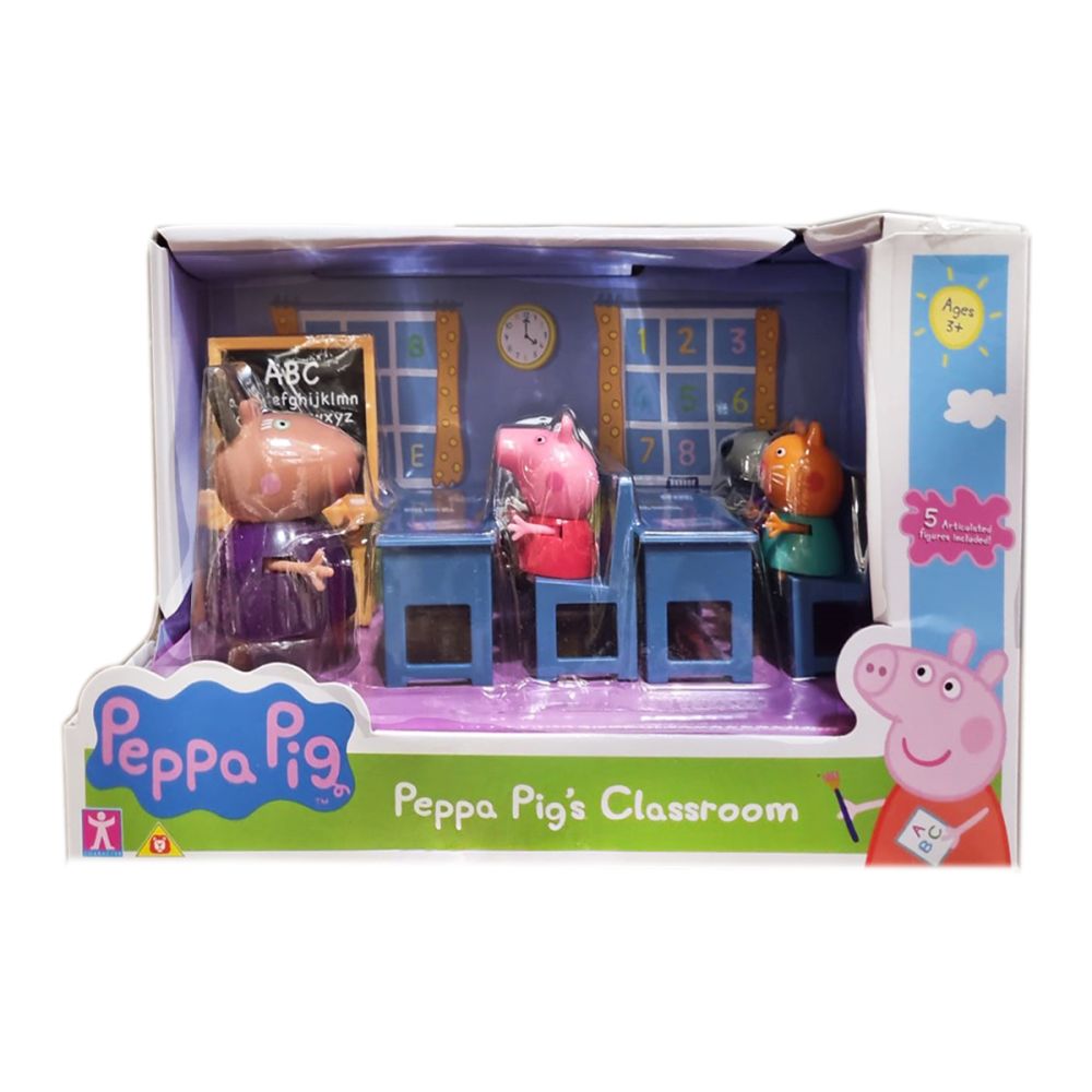 Комплект фигурки Peppa Pig, Classroom