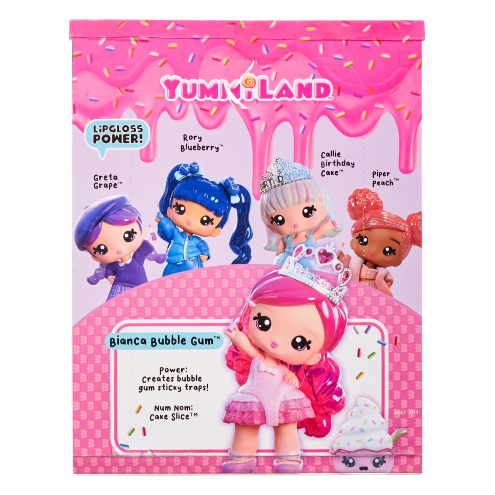 Кукла Yummiland, Large Doll and Lipgloss Pet, Bianca Bubblegum, 120735EUC