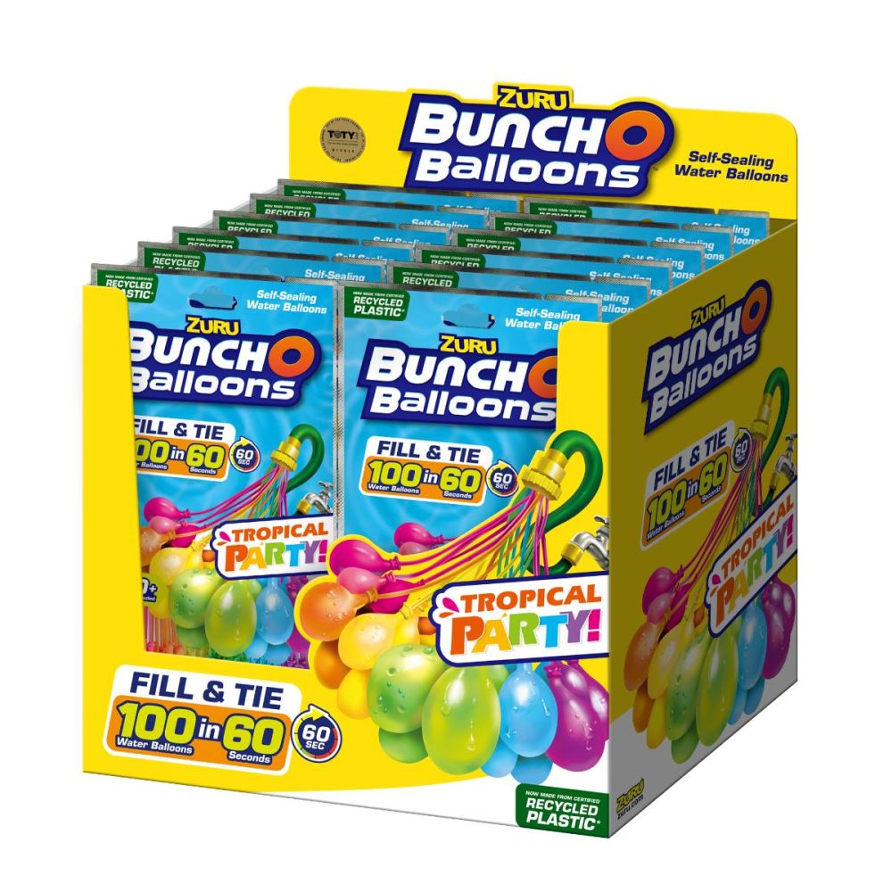 Комплект 100 водни балона, Bunch O Balloons, Tropical Party