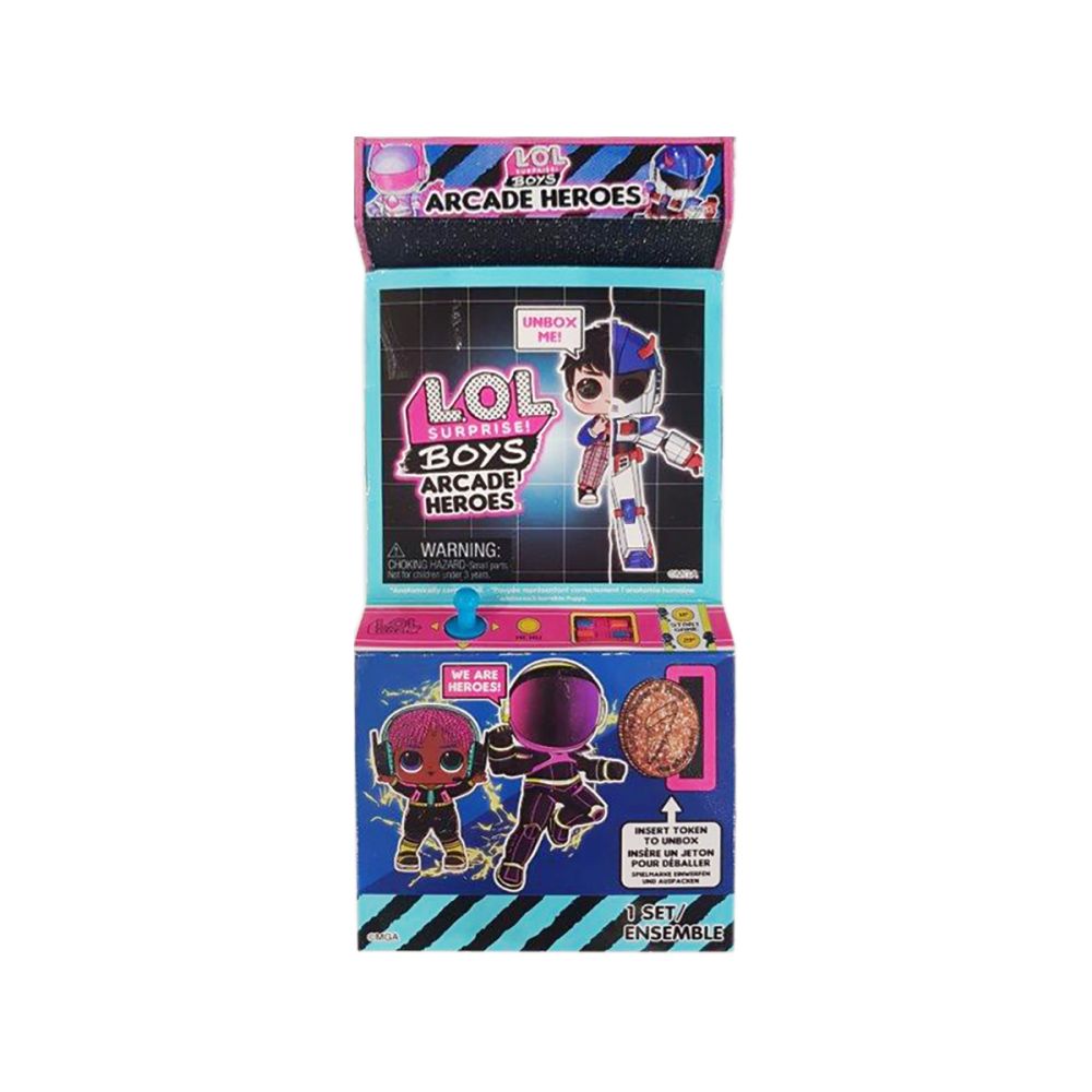 Кукла LOL Surprise Boys Arcade Heroes, S.T.E.M. Club: V.R. Dude, Cyber