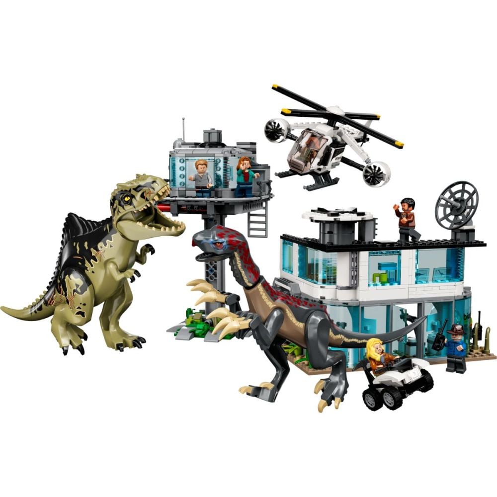 LEGO® Jurassic World - Нападение на гигантозавър и теризинозавър (76949)