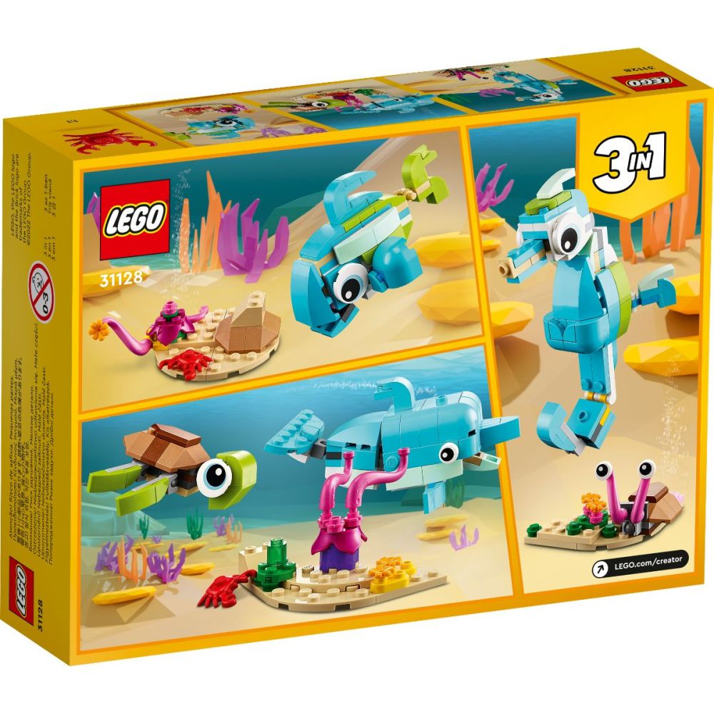 LEGO® Creator - Делфин и костенурка (31128)