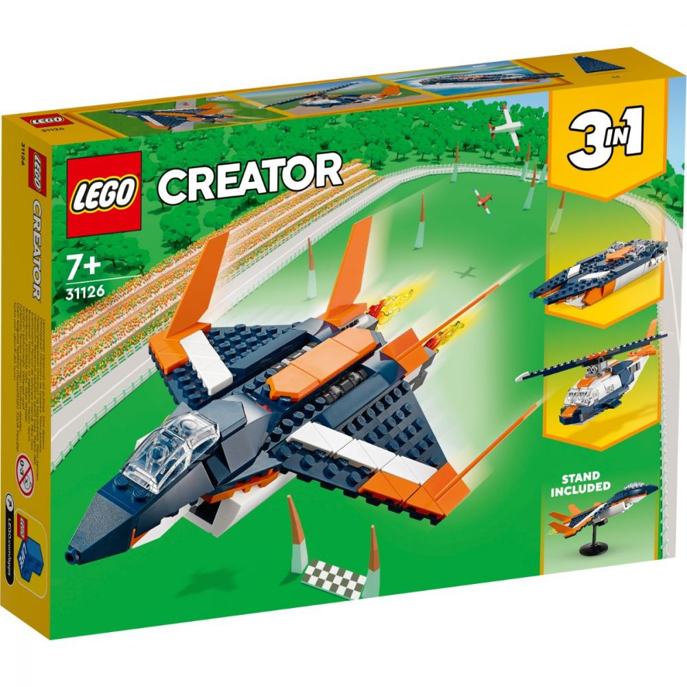 LEGO® Creator - Свръхзвуков самолет (31126)