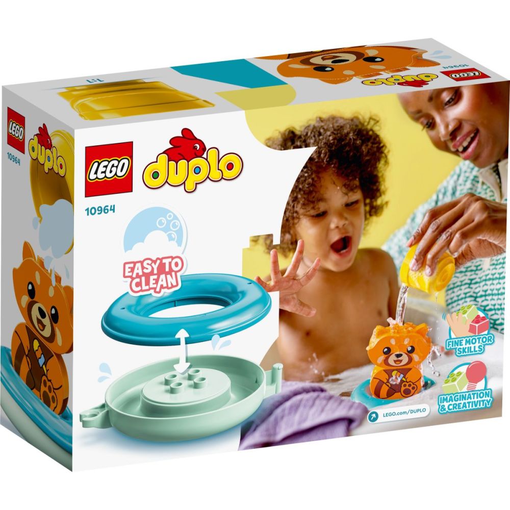 LEGO® Duplo - Забавления в банята: плаваща червена панда (10964)