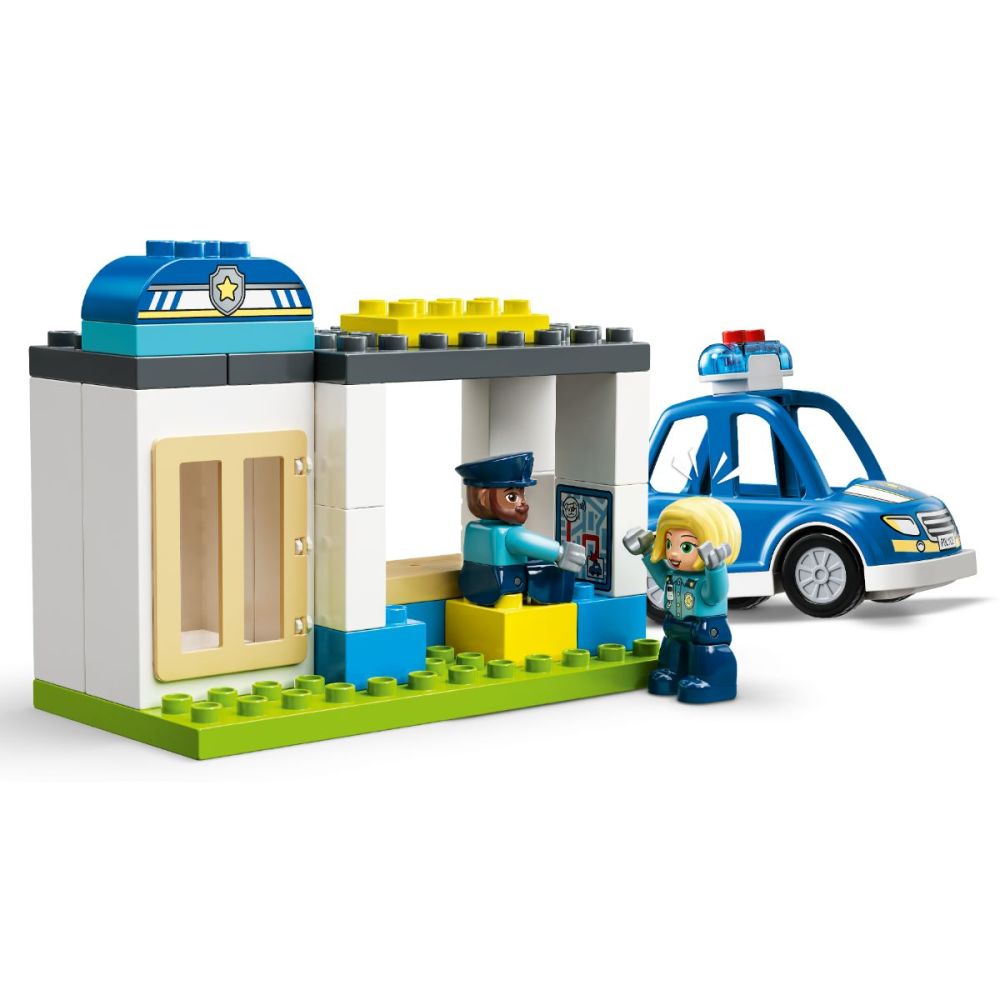 LEGO® Duplo - Полицейски участък и хеликоптер (10959)