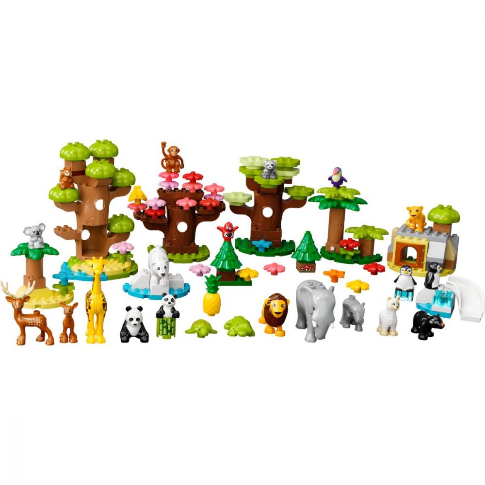 LEGO® Duplo - Диви животни от целия свят (10975)