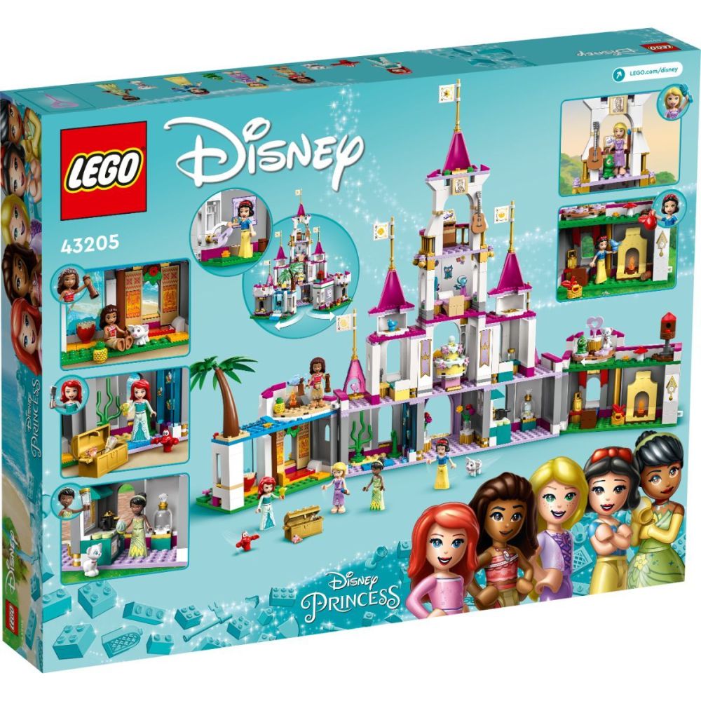 Lego® Disney Princess - Замък за безкрайни приключения (43205)