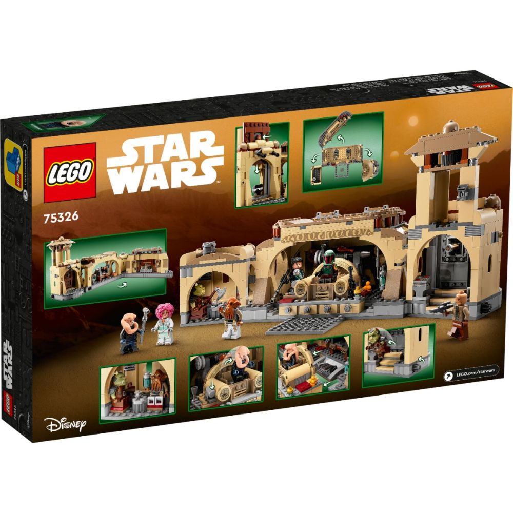 LEGO® Star Wars - Тронната зала на Boba Fett (75326)