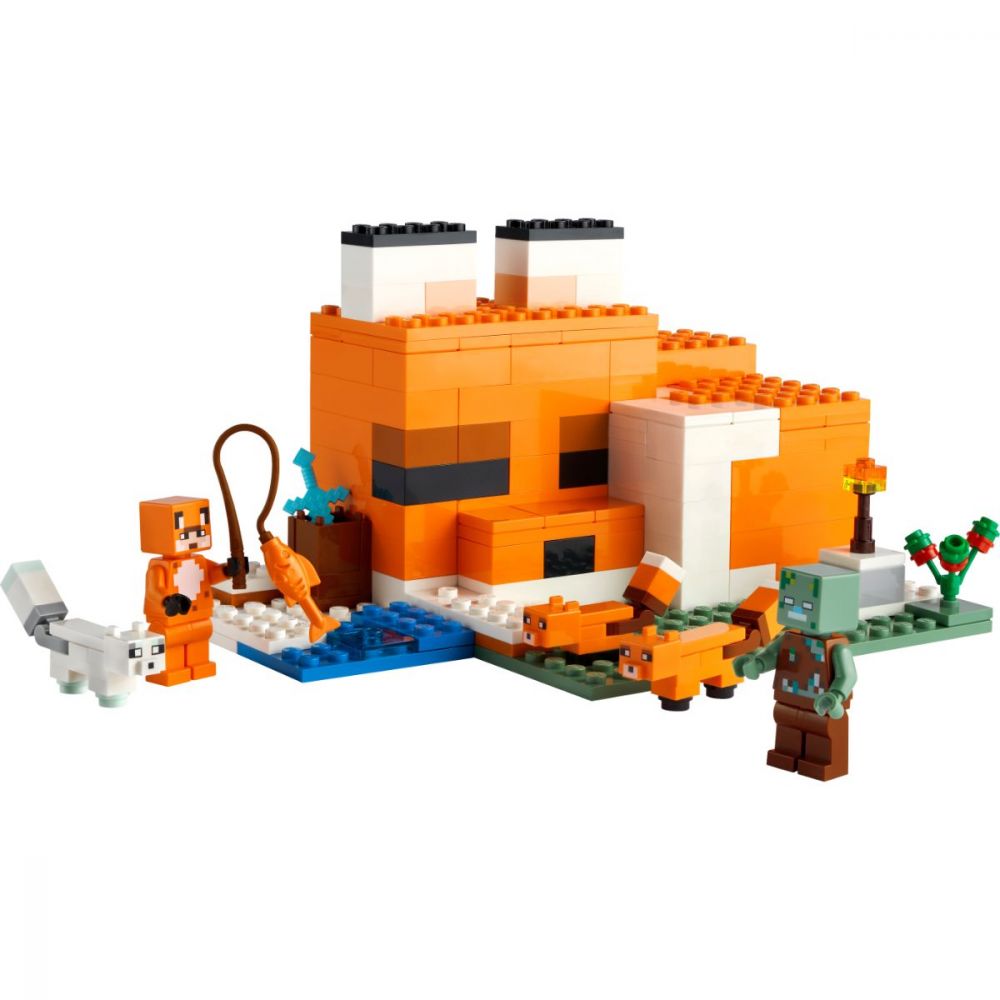 LEGO® Minecraft - Хижата на лисиците (21178)