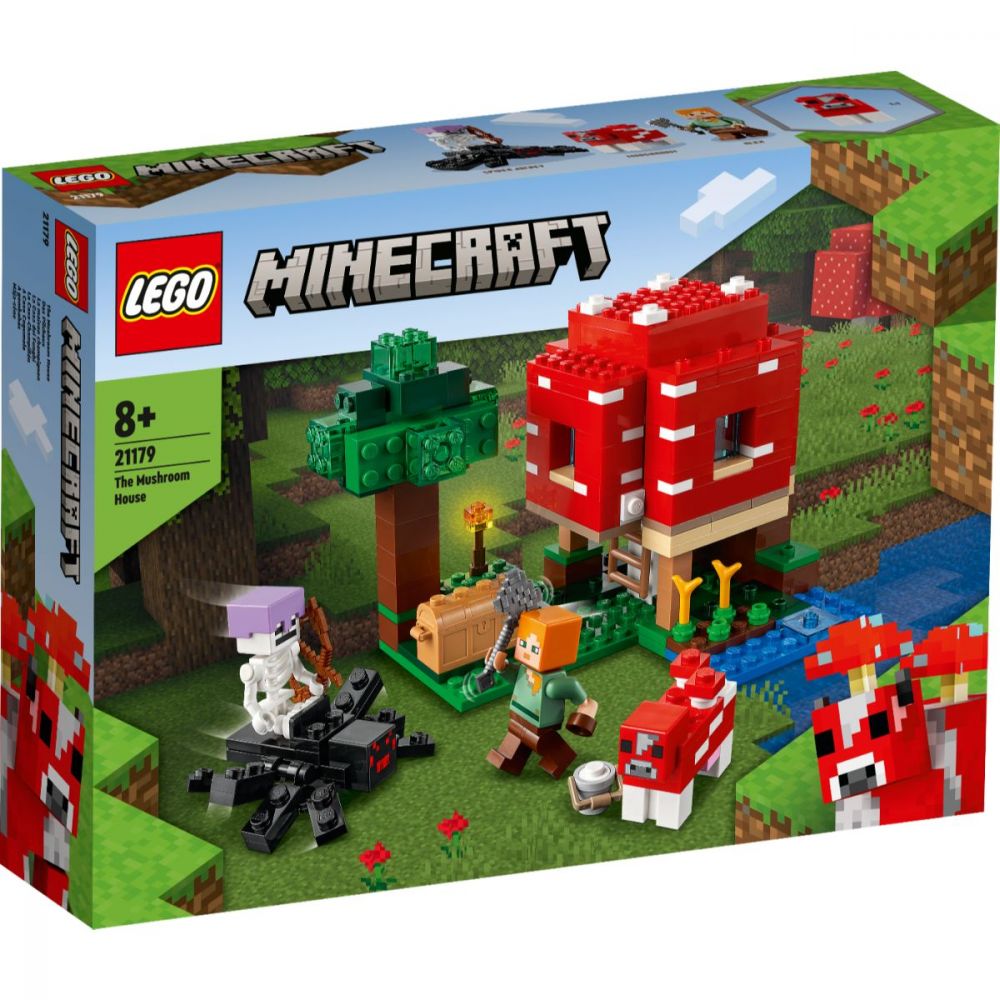 LEGO® Minecraft - Къщата на гъбите (21179)