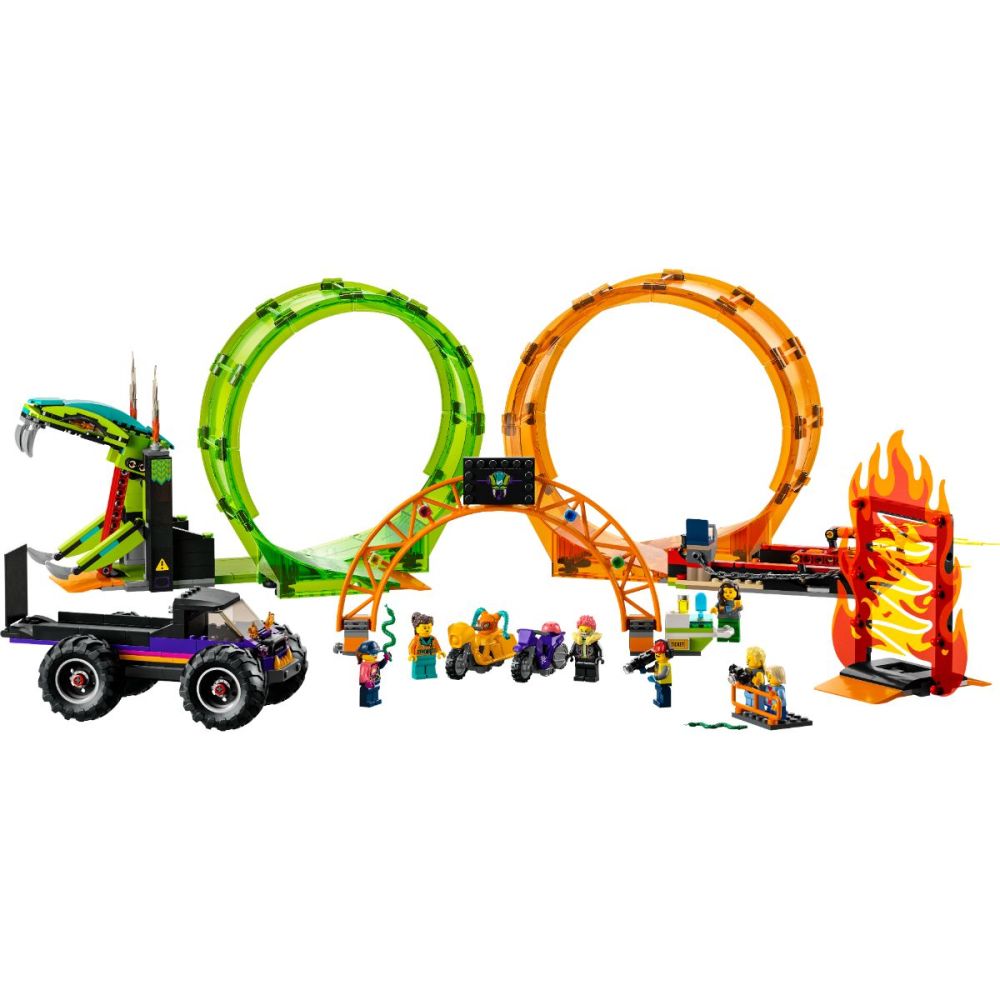 Lego® City - Арена за каскади с два лупинга (60339)