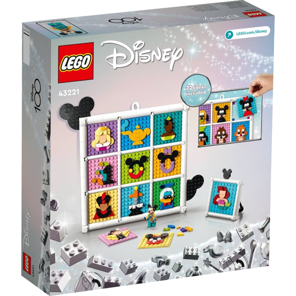 LEGO® Disney - 100 години анимационни легенди от Disney (43221)