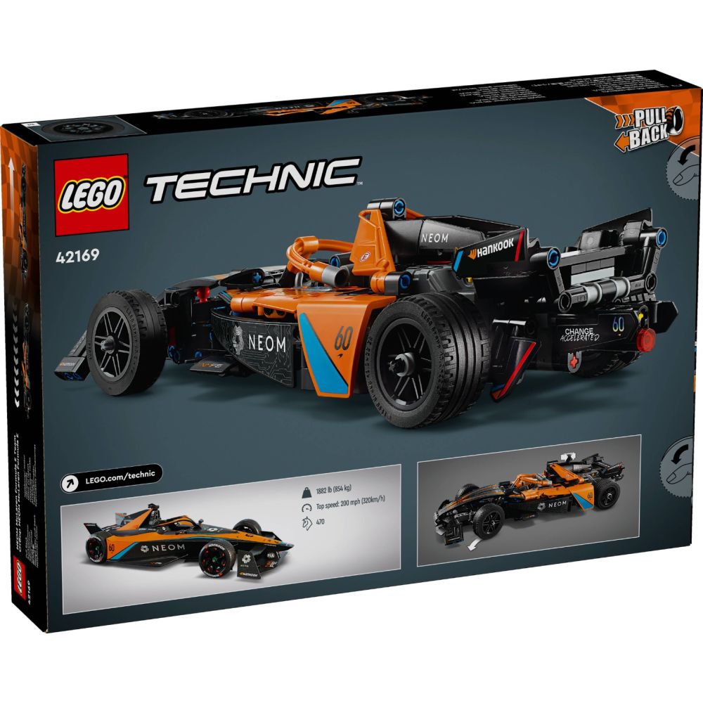 LEGO® Technic - Състезателна кола NEOM McLaren Formula E (42169)