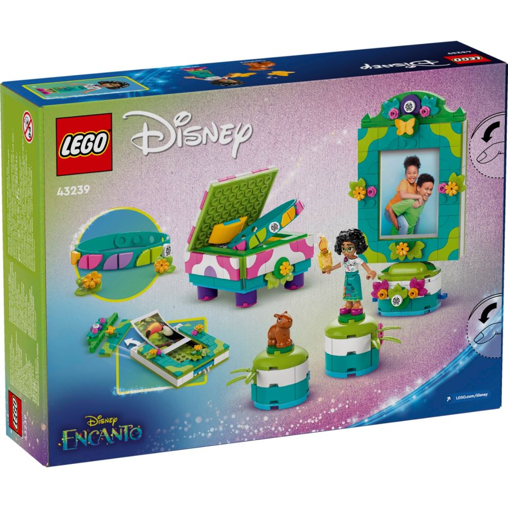 LEGO® Disney Classics - Рамка за снимка и кутията за бижута на Мирабел (43239)