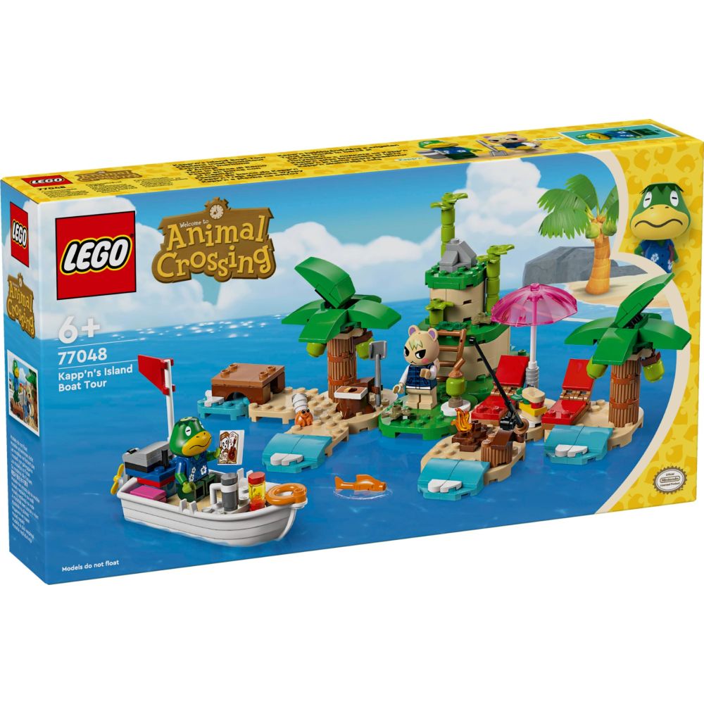LEGO® Animal Crossing - Пътуването с лодката на Kapp'n (77048)
