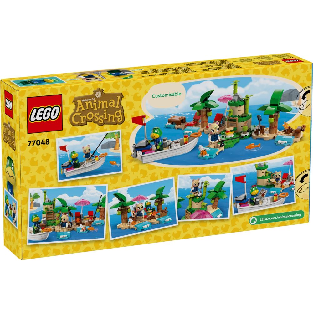 LEGO® Animal Crossing - Пътуването с лодката на Kapp'n (77048)