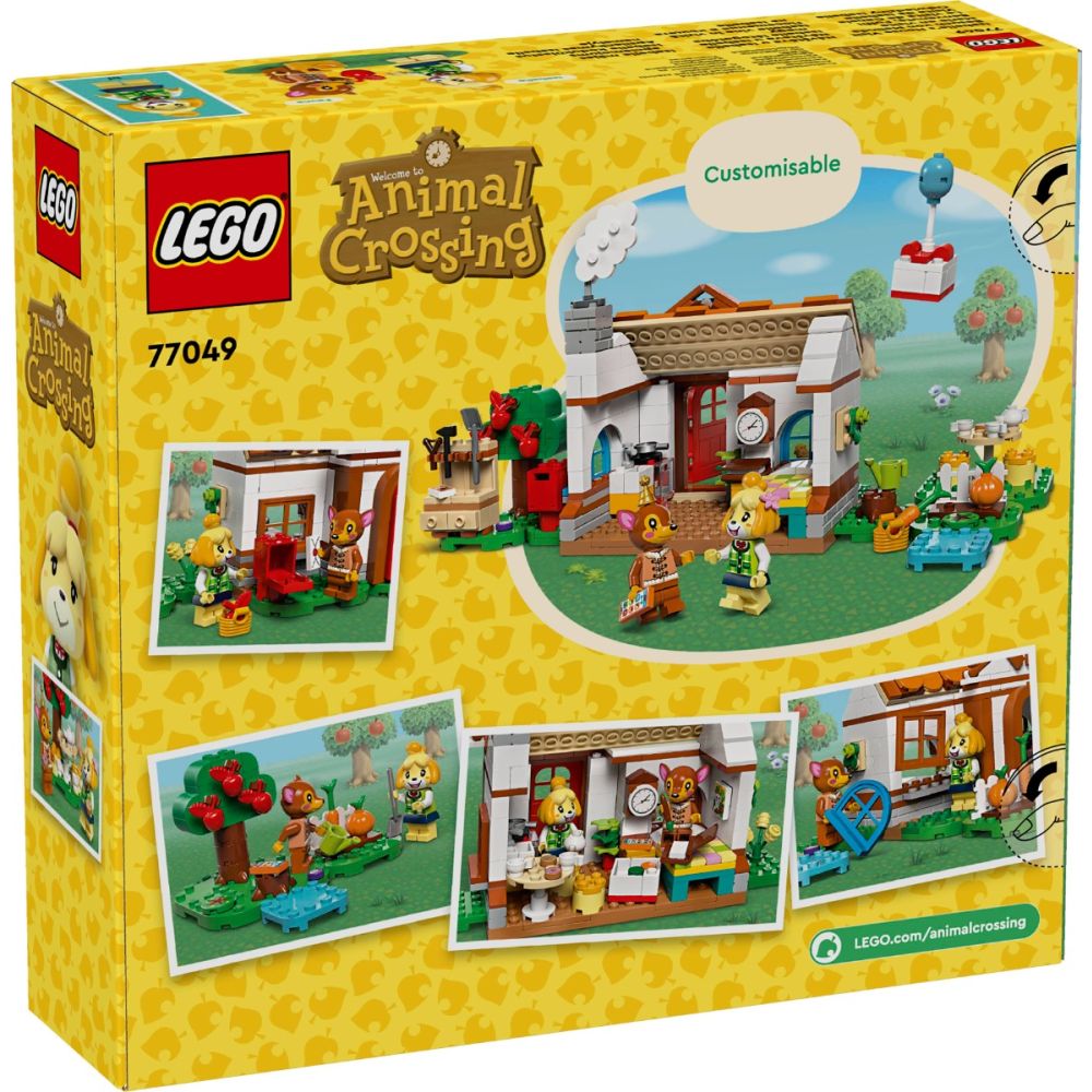 LEGO® Animal Crossing - Посещение в къщата на Isabelle (77049)