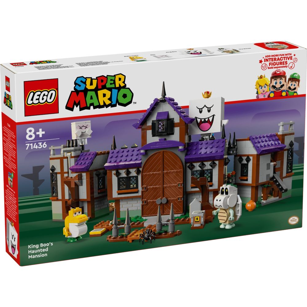 LEGO® Super Mario - Обитаваното от духове имение на King Boo (71436)