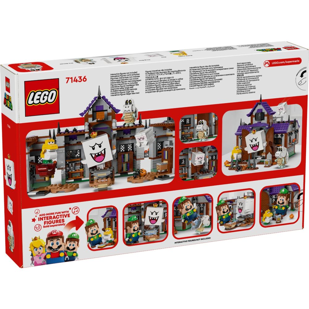 LEGO® Super Mario - Обитаваното от духове имение на King Boo (71436)