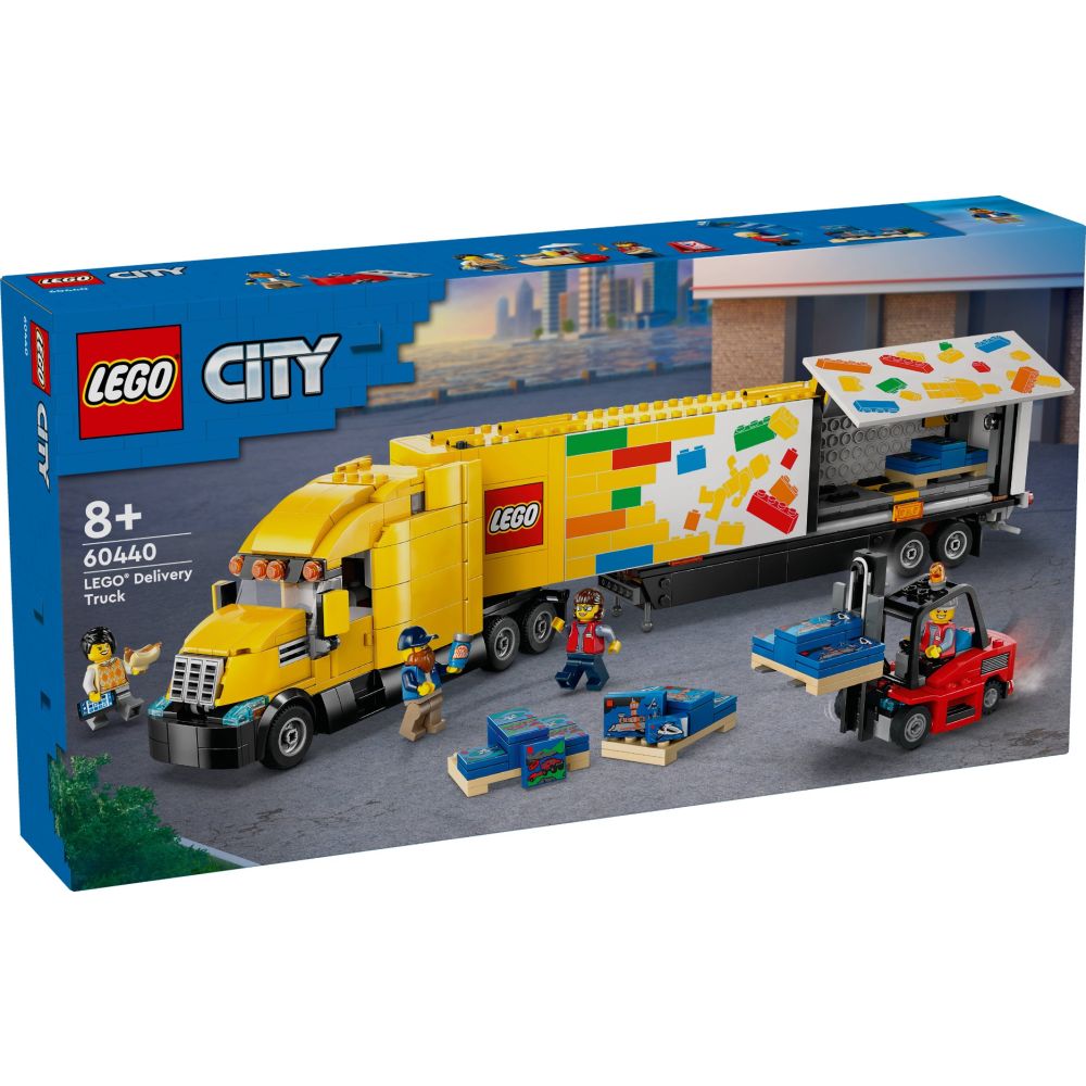 LEGO® City - Жълт камион за доставки (60440)