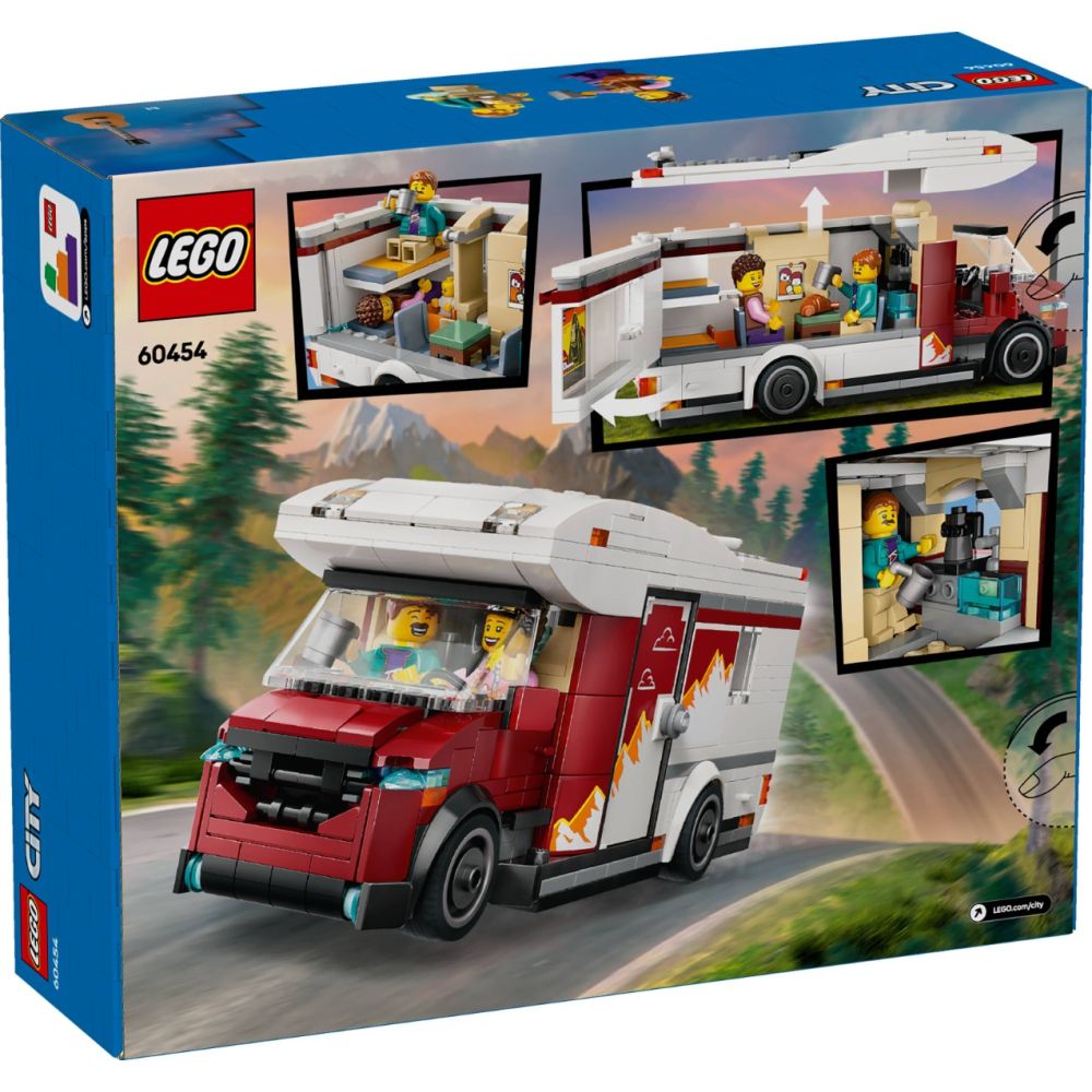 LEGO® City - Кемпер за ваканционно приключение (60454)
