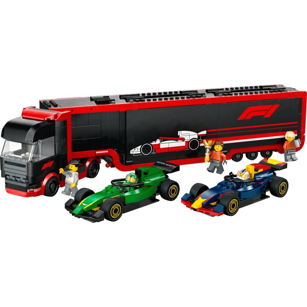 LEGO® City - Камион от F1® с коли RB20 и AMR24 от F1® (60445)