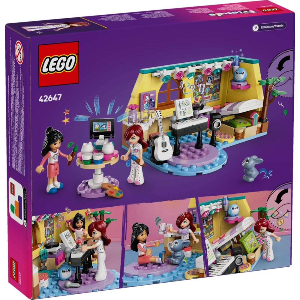 LEGO® Friends - Стаята на Пейсли (42647)